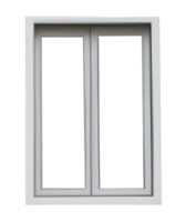 Closed window frame. png