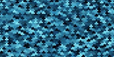 Dark BLUE vector pattern in square style.