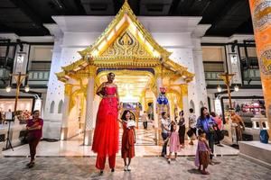 BANGKOK, THAILAND - November 27, 2018 The photo of Icon Siam Department Store at Chao Phraya River Side , Bangkok. The Biggest shopping Mall in Bangkok.