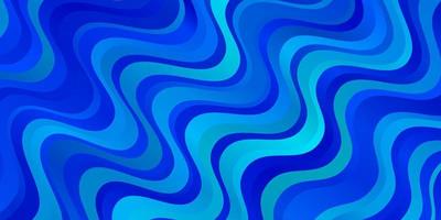 Light BLUE vector background with lines.