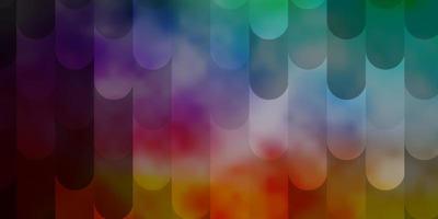 Light Multicolor vector texture with lines.