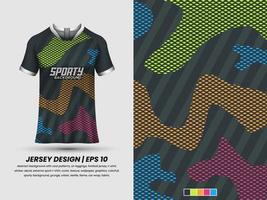 Apllication pattern to jersey, ready to print, sublimation design vector