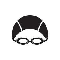 Swimming goggles icon symbol,illustration design template. vector