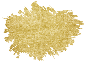 funkeln golden Abstrich Bürste. Luxus golden Abstrich Bürste png