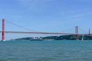 Bridge in Lisbon, Portugal photo