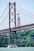 Bridge in Lisbon, Portugal photo