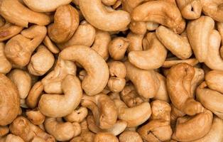 Cashew nuts closeup photo