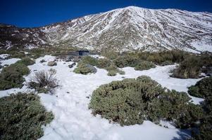 Scenic mountain landscape photo