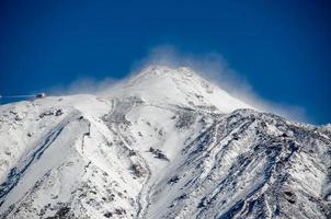 Scenic mountain landscape photo