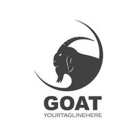 Goat Logo Template vector illustrtion