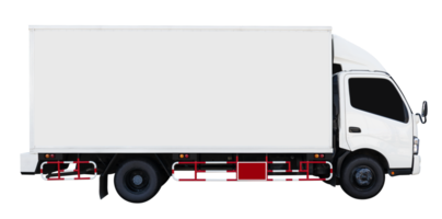 White 6 wheels truck png