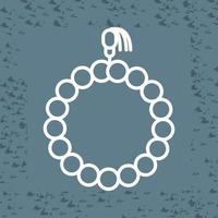 icono de vector de tasbih