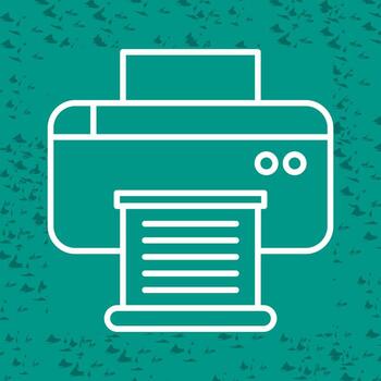 Printer Vector Icon