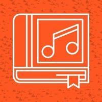 Music Book Vector Icon