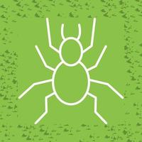 icono de vector de araña