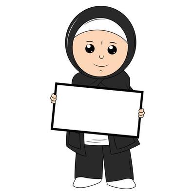 Cute Hijab Girl Vector Art Icons And Graphics For Free Download Cute Hijab Girl Vector Art Icons And Graphics For Free Download