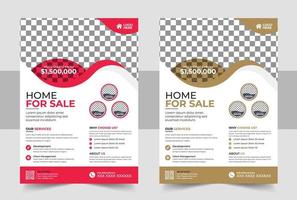 Real Estate Property Social Media Post Template, Modern Home Sale Social Media Promotion, Square flyer Web Banner design Template. For web banner ad vector