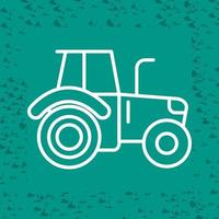 icono de vector de tractor