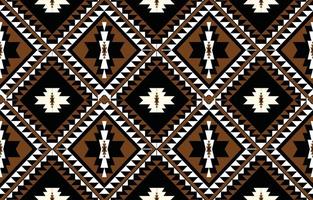 Geometric Ethnic pattern vector. African, American, Mexican, Western Aztec motif striped and bohemian pattern. designed for background,wallpaper,print, carpet,wrapping,tile,batik.vector illustratoin. vector