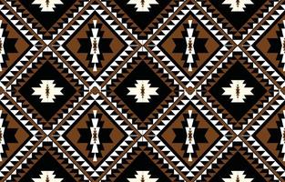 Geometric Ethnic pattern vector. African, American, Mexican, Western Aztec motif striped and bohemian pattern. designed for background,wallpaper,print, carpet,wrapping,tile,batik.vector illustratoin. vector