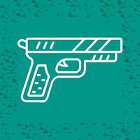 icono de vector de pistola