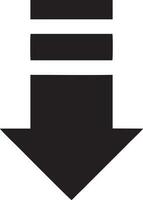 Download icon symbol image vector. Illustration of the down load design. EPS 10 vector