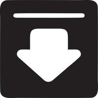 Download icon symbol image vector. Illustration of the down load design. EPS 10 vector