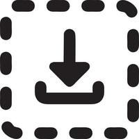 Download icon symbol image vector. Illustration of the down load design. EPS 10 vector