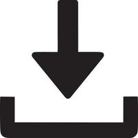 Download icon symbol image vector. Illustration of the down load design. EPS 10 vector