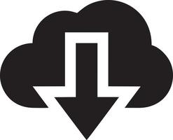 Download icon symbol image vector. Illustration of the down load design. EPS 10 vector