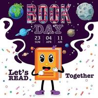 World Book day 23 April vector