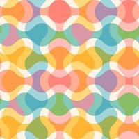 Vector vintage seamless abstract pattern