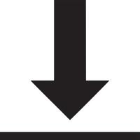 Download icon symbol image vector. Illustration of the down load design. EPS 10 vector