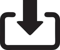 Download icon symbol image vector. Illustration of the down load design. EPS 10 vector