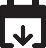 Download icon symbol image vector. Illustration of the down load design. EPS 10 vector