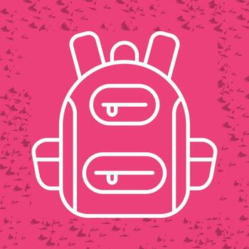 Backpack Vector Icon