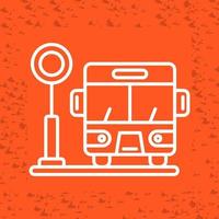 Bus Stop Vector Icon