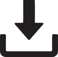 Download icon symbol image vector. Illustration of the down load design. EPS 10 vector