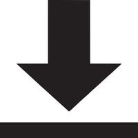 Download icon symbol image vector. Illustration of the down load design. EPS 10 vector