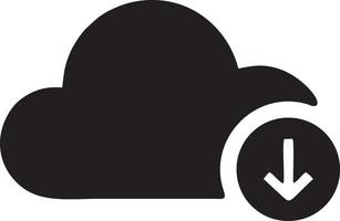 Download icon symbol image vector. Illustration of the down load design. EPS 10 vector