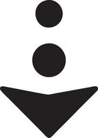 Download icon symbol image vector. Illustration of the down load design. EPS 10 vector