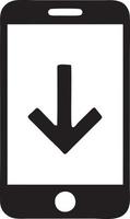 Download icon symbol image vector. Illustration of the down load design. EPS 10 vector