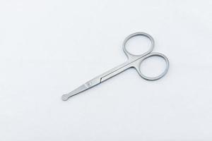 Scissors Nose Hair isolated on white background photo