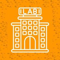 icono de vector de laboratorio