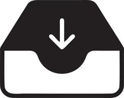 Download icon symbol image vector. Illustration of the down load design. EPS 10 vector