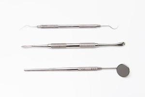 dental herramientas en dental clínica foto