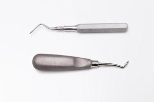 Dental tools in dental clinic photo