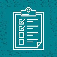 Checklist Vector Icon