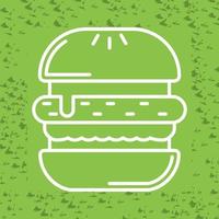 icono de vector de hamburguesa