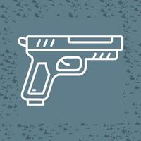 icono de vector de pistola